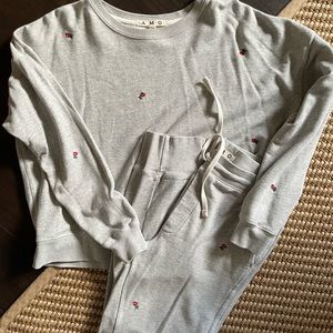 Amo Denim Rosebud Sweats (selling as set)